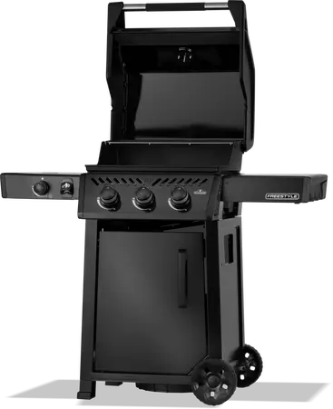 Napoleon Freestyle 365 3 hoofdbranders + zijbrander zwart - afbeelding 4