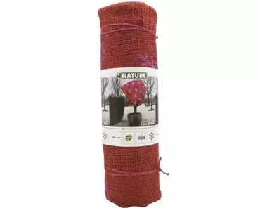 NATURE Afdekhoes jute - Rood - afbeelding 1