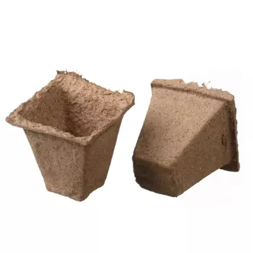Nature Biologisch Afbreekbare potjes 6cm - 16 stuks - afbeelding 3