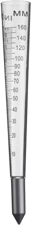 Nature Regenmeter glas/aluminium 160ml