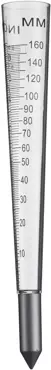 Nature Regenmeter glas/aluminium 160ml
