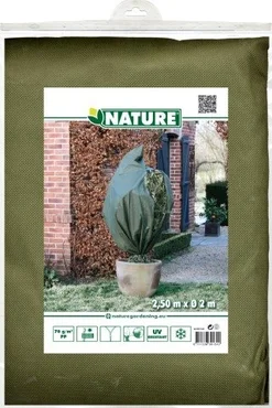 Nature Winterafdekhoes rits h2.50d2m groen - afbeelding 2