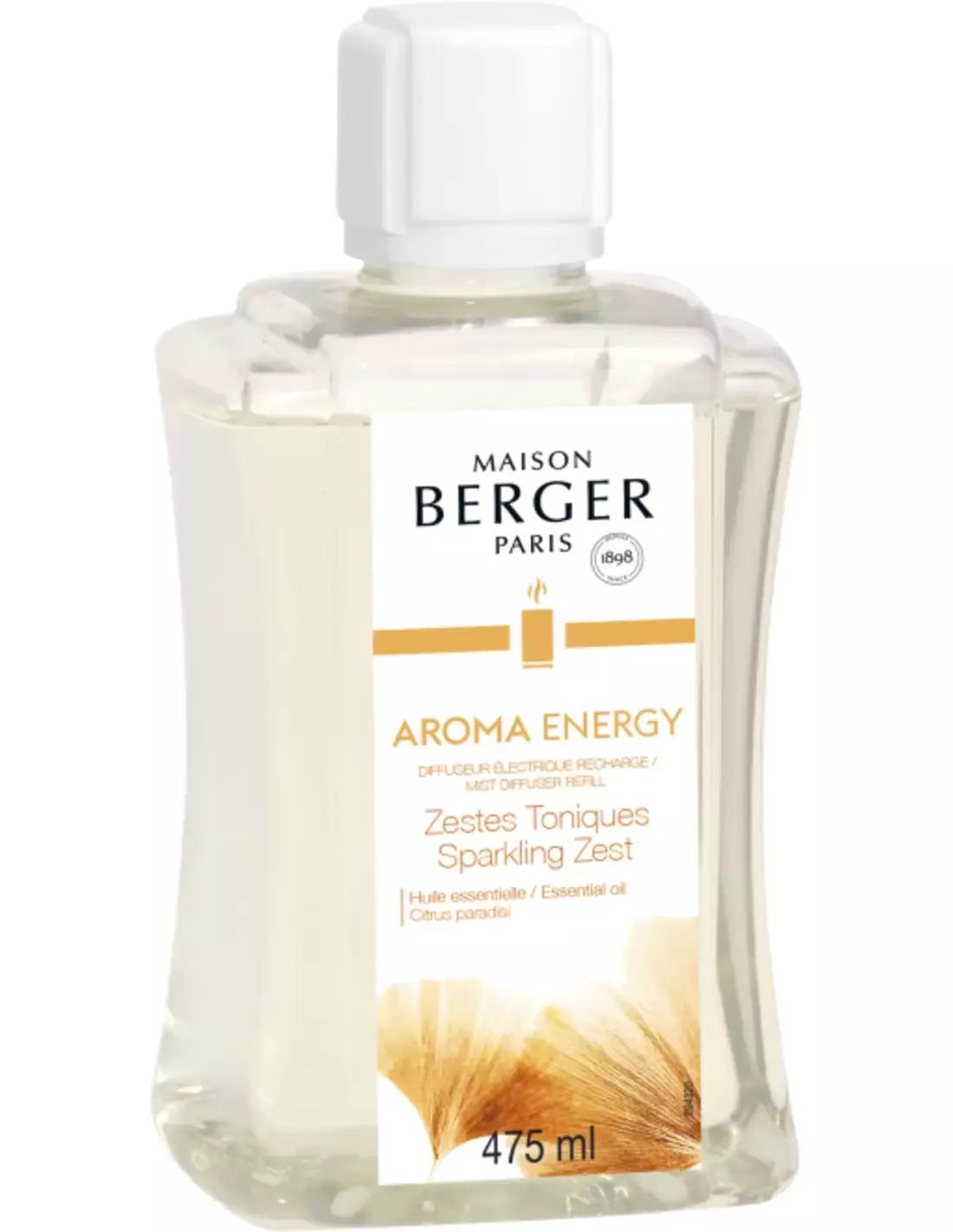 Navulling Mist Diffuser 475ml Energy - Zestes toniques / Sparkling zest