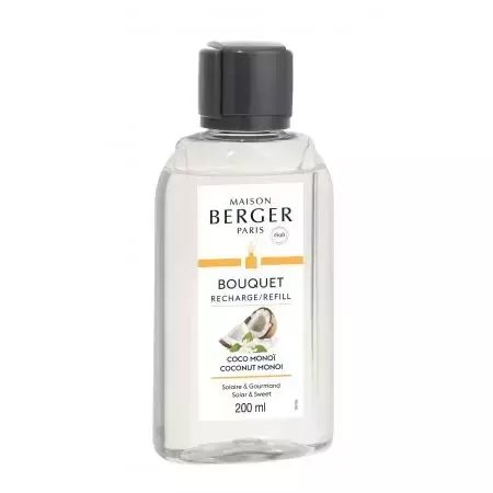 Navulling Parfumverspreider met sticks 200 ml Cocout Monoi