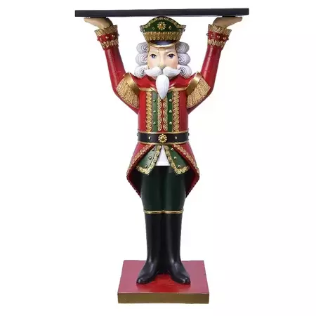 Notenkraker Poly 50cm groen/rood