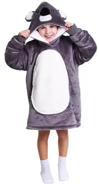 Noxxiez knuffel hoodie 3-6 jaar koala