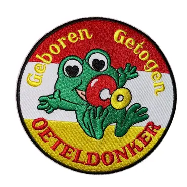 Oeteldonk embleem - Geboren en getogen - afbeelding 1