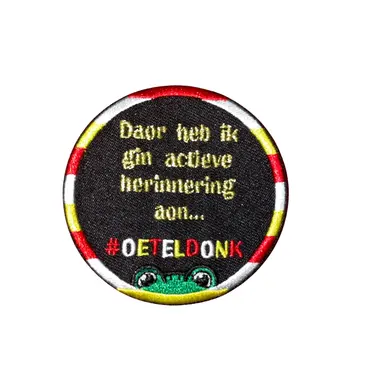 Oeteldonk embleem - Gin actieve herinnering - afbeelding 1