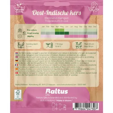 Oost-indische kers klimmende mengsl 20st - afbeelding 2