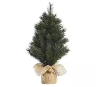 Everlands Norway Mini Tree Frosted 75cm Groen-Wit