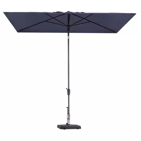 Parasol Mikros Luxe Rechthoek 200x300cm - Saffier Blauw - afbeelding 1