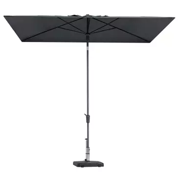 Parasol Mikros Luxe Rechthoek 200x300cm - Grijs - afbeelding 1