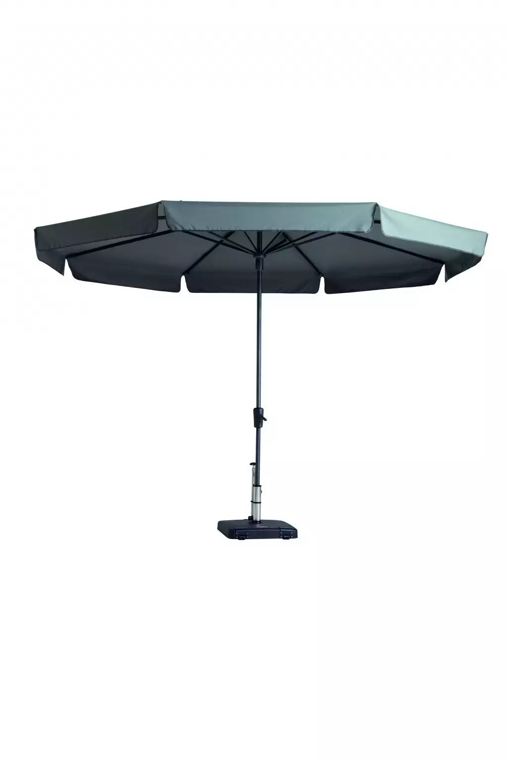 Wat mensen betreft fantoom eer Parasol Syros Rond Ø3,5m - Licht Grijs - Top Tuincentrum