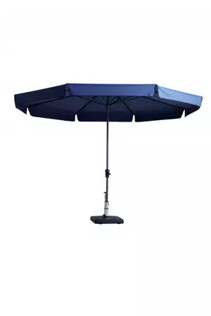 Parasol Syros Rond Ø3,5m - Saffier Blauw