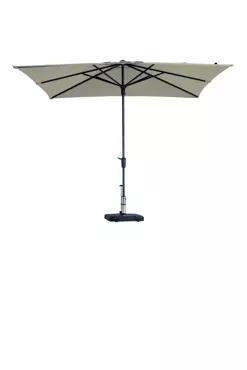 Parasol Syros Luxe Vierkant 280x280cm  - Ecru - afbeelding 1