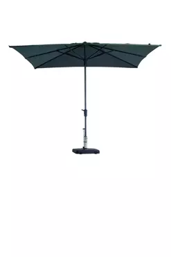 Parasol Syros Luxe Vierkant 280x280cm - Grijs