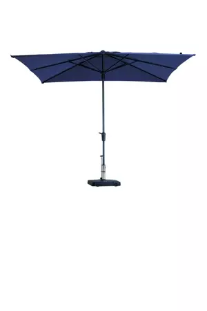 Parasol Syros Luxe Vierkant 280x280cm  - Saffier Blauw