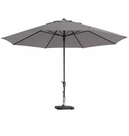 Parasol Timor Luxe Rond Ø4m - Taupe - afbeelding 1