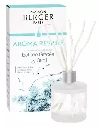 Parfumverspeider met sticks 180ml Aroma Respire Icy Stroll