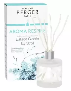 Parfumverspeider met sticks 180ml Aroma Respire  Icy Stroll