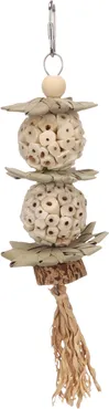 Parkietenspeelgoed cas 25cm bruin - afbeelding 2
