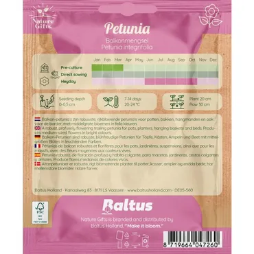 Petunia balkonmengsel 100st - afbeelding 2