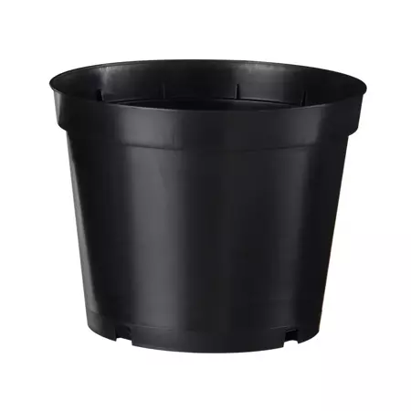 Plantcontainer 1l 6 stuks - Zwart - afbeelding 1