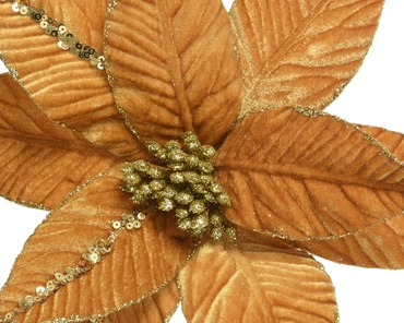 Poinsettia Fluweel 32x5cm - afbeelding 2