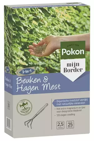 Pokon Beuken en hagenmest 2,5kg - afbeelding 2