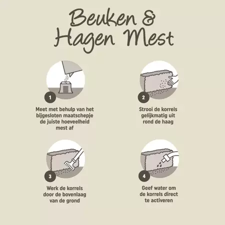 Pokon Beuken en hagenmest 2,5kg - afbeelding 5