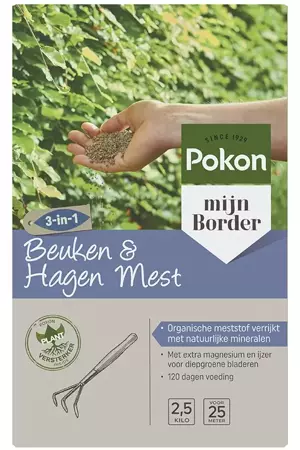 Pokon Beuken en hagenmest 2,5kg - afbeelding 1