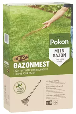 Pokon Bio Gazonmest voor 30m2 - afbeelding 2
