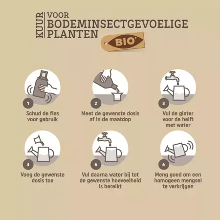 Pokon Bio kuur voor Bodeminsectgevoelige planten Concentraat 500ml - afbeelding 5