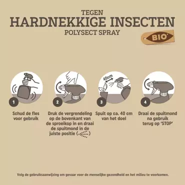 Pokon Bio tegen hardnekkige insecten polysect spray - afbeelding 5