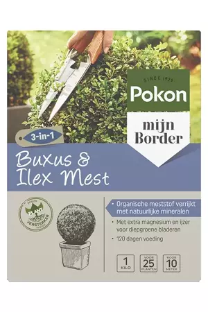 Pokon Buxus en ilexmest 1kg - afbeelding 1