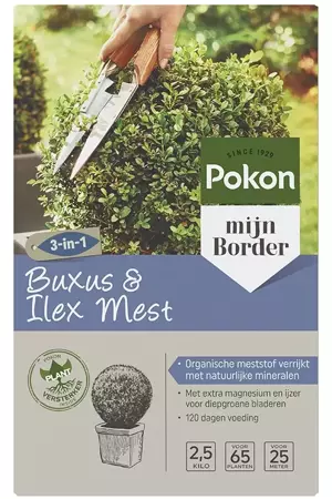 Pokon Buxus en ilexmest 2,5kg - afbeelding 1