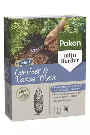 Pokon Conifeer en taxus mest 1kg - afbeelding 2