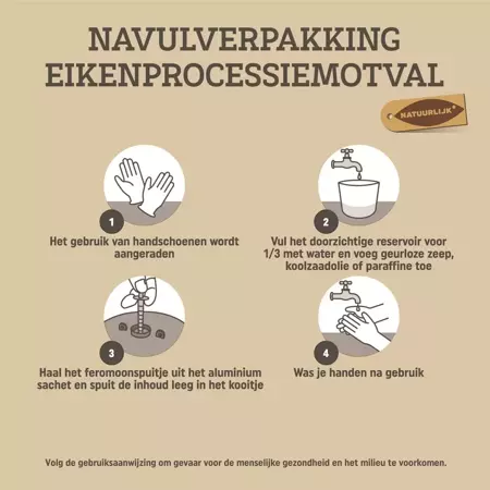 Pokon Eikenprocessiemotval Navulverpakking - afbeelding 5