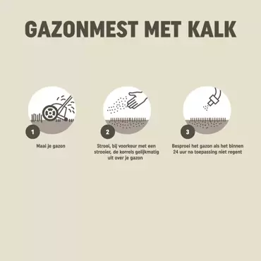 Pokon Gazonmest + kalk 3-in1 / 15m2 - afbeelding 5