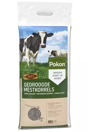 Pokon Gedroogde mestkorrel 10kg - afbeelding 2