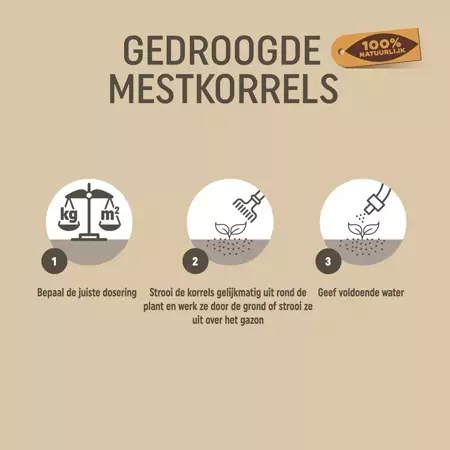 Pokon Gedroogde mestkorrel 10kg - afbeelding 4