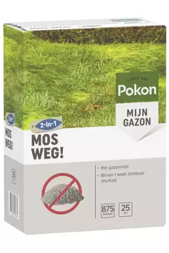 Pokon Mos weg! 25 m2 875g - afbeelding 2