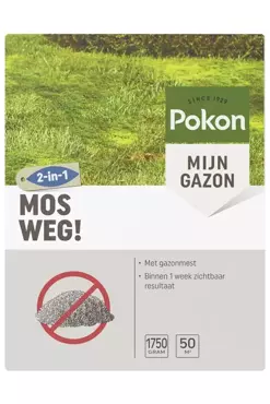 Pokon Mos weg! 50 m2 1750g - afbeelding 1