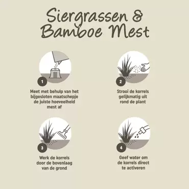 Pokon Siergrassen & bamboemest 1kg - afbeelding 5