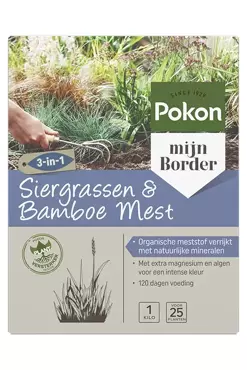 Pokon Siergrassen & bamboemest 1kg - afbeelding 1