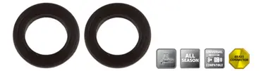 Polet Klauwkoppeling vervangrubber voor KK1-2-3