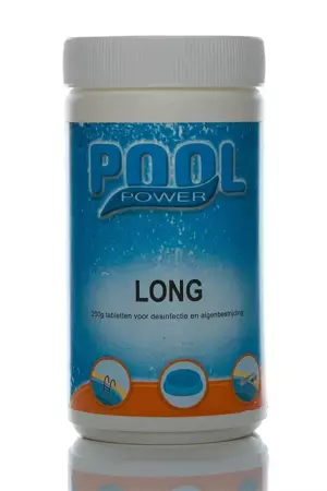 Pool power long 200g tabletten - Inhoud 1kg