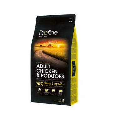 Profine Droog adult chicken/pot 15kg