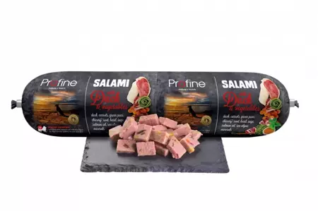 Profine hondensnack salami - eend met groenten 800gr