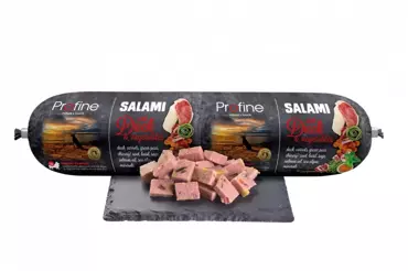 Profine hondensnack salami - eend met groenten 800gr